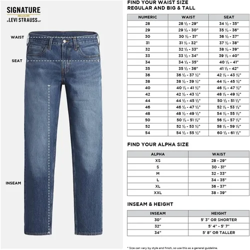 Vista 4 de Signature by Levi Strauss & Co. Gold Label Jogger de sarga para hombre