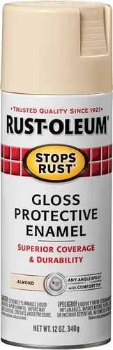 Vista 80 de Rust-Oleum 7776830 - Pintura en aerosol para prevención del óxido, 12 onzas, negro plano