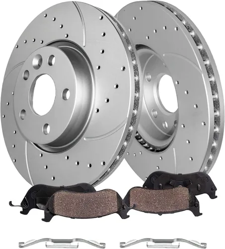 Vista 36 de Detroit Axle - Kit de freno delantero para Chevrolet Impala Monte Carlo Buick LeSabre Riviera Park Avenue Cadillac DeVille Olds Intrigue, Pinza