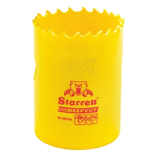 Vista 41 de Starrett LS - Corona perforadora HSS de corte profundo 1-7-8" (48mm) (DCH0178-G)