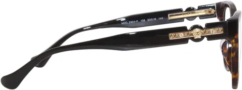 Vista 3 de Gafas graduadas Versace VE 3304 F Asian fit 108 Havana, Havana, 53