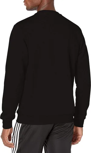 Vista 2 de adidas Sudadera de forro polar para hombre, Negro-blanco