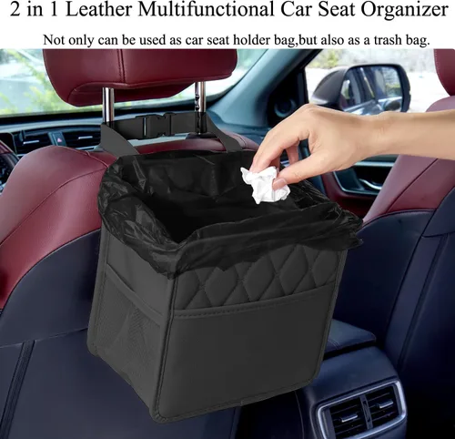 Vista 6 de Organizador de asiento de automóvil, organizador de asiento trasero de automóvil, organizador de asiento trasero de automóvil impermeable