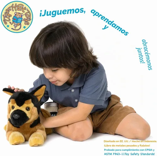 Vista 5 de TigerHart Gretchen El Pastor Alemán - Peluche de 15 Pulgadas