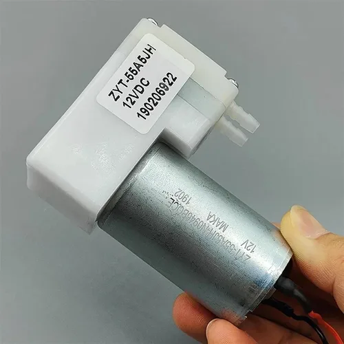 Vista 4 de DC12V 9LPM -70KPa Large Flow Small 555 Motor Vacuum Air Pump Piston Negative Pressure Suction Diaphragm Pump DIY Packer Massager