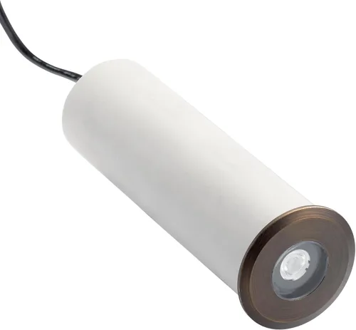 Vista 5 de Kichler 12V MR8 Empotrable en el suelo Basic Trim Centennial Latón, 2.00x3.00x2.00