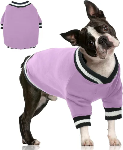 Vista 12 de FUAMEY Sudadera para Perro, Suéteres de Invierno para Perro, Ropa Cálida para Perro, Chaleco para Perro, Sudadera Gruesa para Cachorro, Suéter