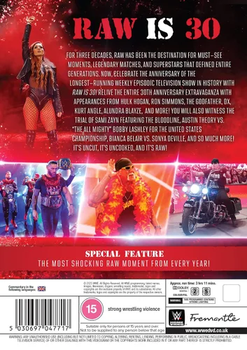 Vista 2 de WWE RAW is 30 - 30th Anniversary Special DVD