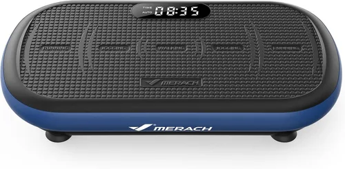 Vista 12 de MERACH - Máquina de plataforma vibratoria para ejercicio, capacidad de 440 libras, Bluetooth y pedal de silicona, estimula la grasa profunda