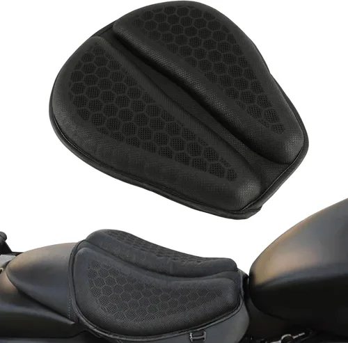 Vista 8 de SUNPIE Cojín de Asiento de Motocicleta Pequeña Cubierta de Gel Almohadilla Plegable Universal Estructura de Panal 3D Cojín de Asientos