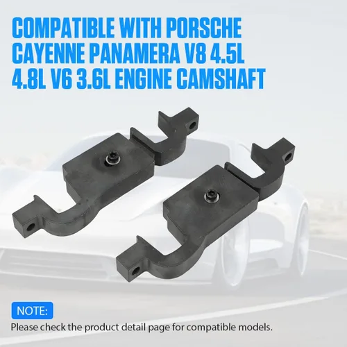 Vista 3 de CMTOOL Kit de herramientas de sincronización de alineación de bloqueo de tensión del árbol de levas del motor compatible con Porsche Cayenne