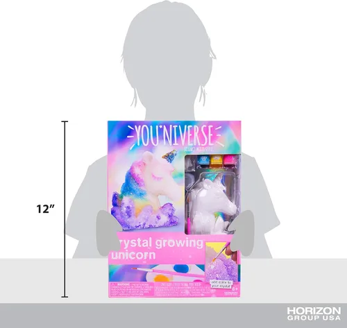 Vista 7 de Just My Style YOU*niverse Crystal Growing Accessories by Horizon Group USA, kit STEM para niñas, diseño de 8 accesorios de cultivo de cristal y haz