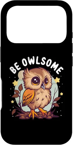Vista 30 de Funda para iPhone 17 con diseño de humor de búho para los amantes de las aves nocturnas