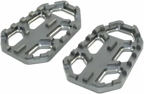 Vista 4 de Pedal extensor de clavija de pie izquierdo y derecho Ampliar extensión resto para Kawasaki Versys 1000 2015 2016 2017 2018 2019 2020 2021 (gris)