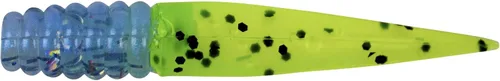 Vista 31 de Bobby Garland Slab Slay'R Señuelo de Pesca de Plástico Suave para Crappie, Equipo de Pesca y Accesorios, 2", Doble Arco Iris Plateado Arco iris