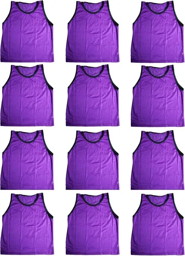 Vista 21 de BlueDot Trading Adult & Youth Scrimmage Training Vests for Soccer, Basketball & More – Available in 1, 6, 12, 24 Packs Naranja