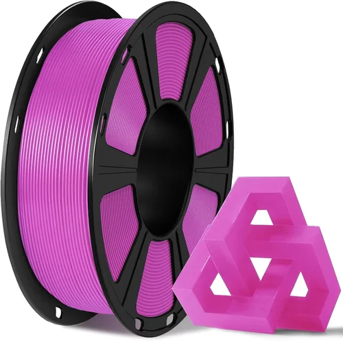 Vista 30 de Geeetech - Filamento PLA de 0.07 pulgadas, filamento de seda de bicolor, consumo dicromático de coextrusión brillante, 2.2 libras, 1 carrete