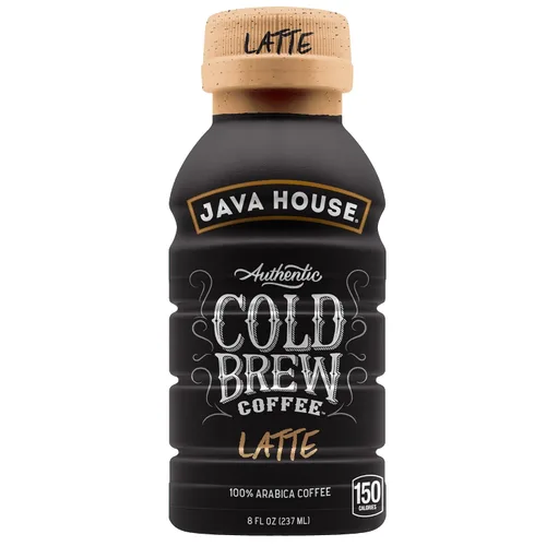 Vista 11 de Java House Botellas de café frío listas para beber, café con leche de caramelo salado, paquete de 12 botellas de 8 onzas, 100% café arábica