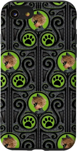Vista 18 de Funda para iPhone 12/12 Pro Miraculous Ladybug y Cat Noir The Movie CN Print Case