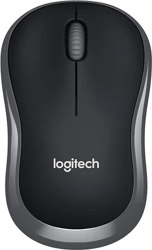 Vista 4 de Logitech Combo de teclado inalámbrico K270 y mouse inalámbrico M185: teclado y mouse incluidos, batería de larga duración (negro con ratón)