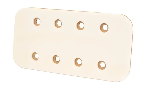 Vista 2 de Primacare IS-5412 Muñequera o soporte de pierna de cartón acolchado para adultos y niños, kit de primeros auxilios de emergencia con agujeros