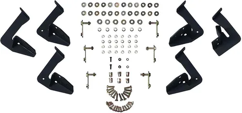 Vista 5 de Westin 56-113152 HDX - Barras de paso de acero inoxidable para F-250 F-350 F-450 F-550 Super Duty SuperCab 1999-2016, color negro, 1 par