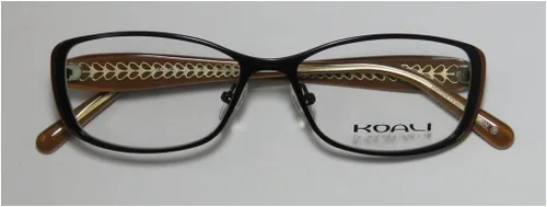 Vista 2 de Koali 7187k Gafas de diseño europeo de moda para mujerdamas de diseño europeo de borde completo