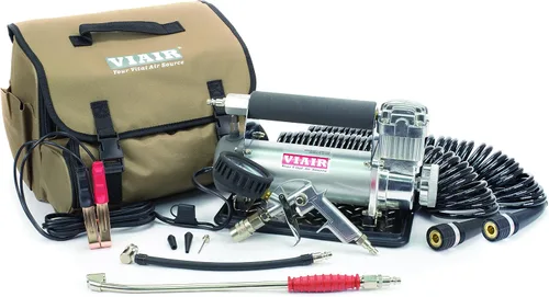 Vista 2 de VIAIR Kit de compresor de aire portátil automático 450P-RV para neumáticos de RV, camión y SUV Kit de invierno VIAIR RV