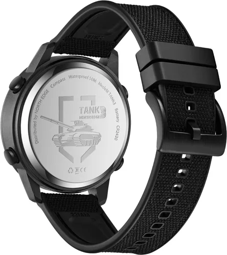 Vista 2 de NORTH EDGE Men's Digital Watches, Sports Wristwatch Big Display No APP No Bluetooth Lightweight