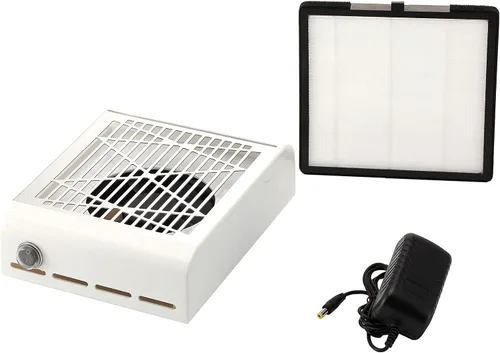 Vista 2 de Miss Sweet Colector eléctrico de polvo de uñas para manicura (blanco dulce)
