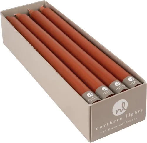 Vista 7 de Northern Lights Velas - Cerillas de 17.8 cm, 12 unidades - Terra Cotta - 71727