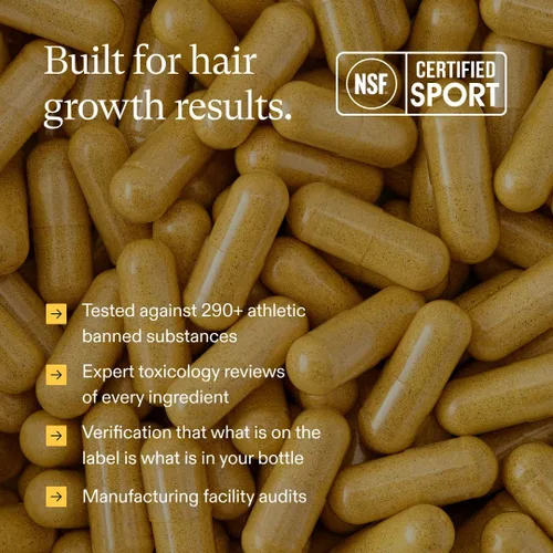 Vista 11 de Nutrafol - Suplementos para el crecimiento del cabello femenino, recomendados por dermatólogos, edades 18-44, clínicamente probados para cabello