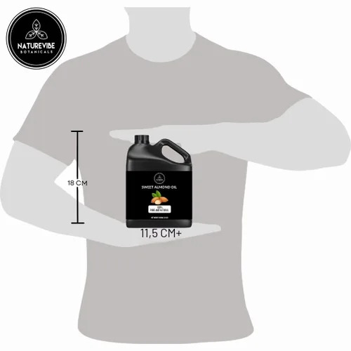 Vista 7 de Naturevibe Botanicals Aceite de Almendras Dulces 32 onzas 100% puro y natural, aceite portador prensado en frío sin refinar Excelente