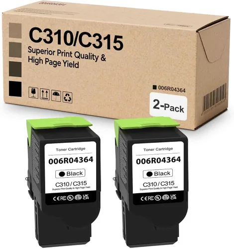 Vista 20 de C310 C315 Black Toner Cartridge 008R13325 High Capacity Replacement for Xerox C310 C315 C410 C415 Printer