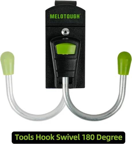Vista 6 de MELOTOUGH Funda de herramientas inalámbrica para taladro, gancho para cinturón de herramientas individuales