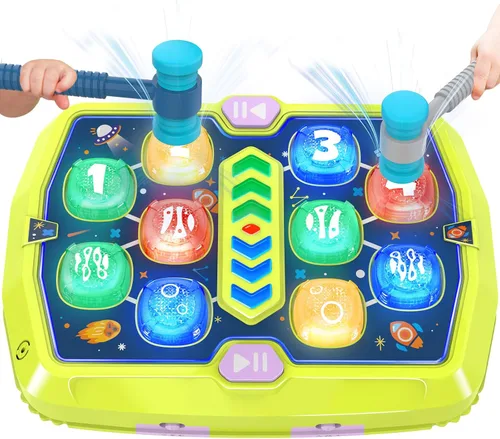 Vista 7 de Whack Game - Juguetes para niños de 3, 4, 5, 6 años, juguetes para niños de 2 a 4 años, 3 modos y juguete interactivo ligero para niños pequeños