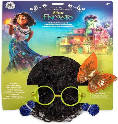 Vista 5 de Disney Mirabel Madrigal - Juego de accesorios de disfraz para niños Encanto talla única Multicolor talla única