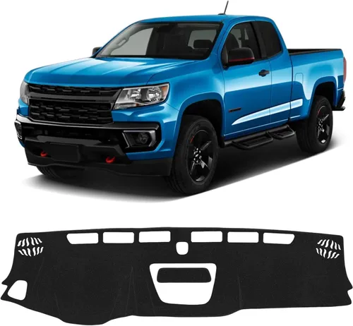 Vista 21 de KUST Funda negra para salpicadero compatible con Tesla Modelo Y Modelo 3 2017-2023, accesorios para el modelo Y Modelo 3, tapete antideslizante