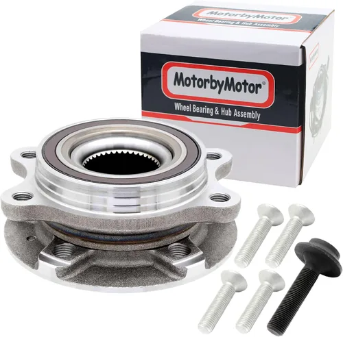 Vista 14 de MotorbyMotor 513188 Cojinete de rueda delantera y conjunto de cubo de 6 orejetas con ABS compatible con Chevy Trailblazer SSR, GMC Envoy, Buick