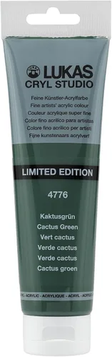 Vista 64 de Lukas CRYL Studio Artist - Pintura acrílica para artistas, Alizarín Carmesí, tubo de 125 ml - Pinturas acrílicas de alto pigmento para pintura