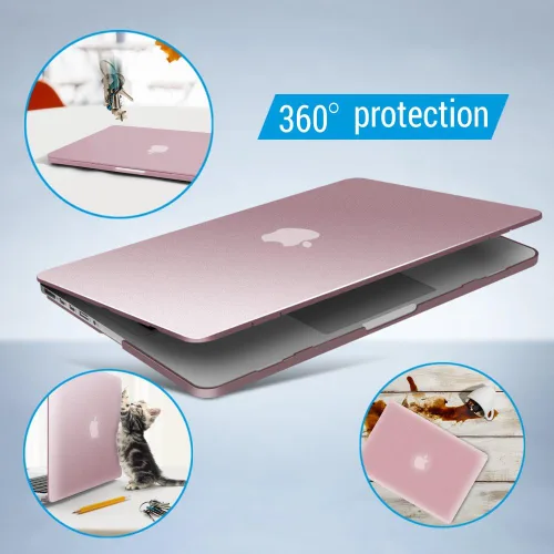 Vista 170 de IBENZER - Compatible con Funda para MacBook Pro de 13 Pulgadas 2015 2014 2013 Finales 2012 A1502 A1425, Carcasa Rígida con Cubierta para Teclado