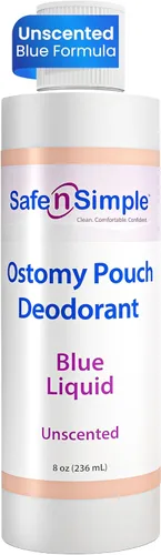 Vista 8 de Safe n' Simple Bolsa de desodorante para ostomía - Desodorante seguro - Eliminador de olores para bolsa de colostomía - Suministros desodorizantes