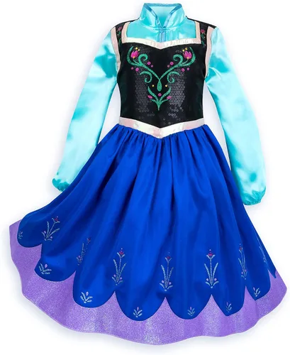 Vista 3 de Disney Disfraz de Anna para Niños Frozen