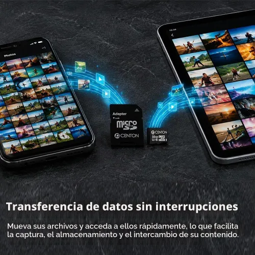 Vista 4 de Centon Electronics MP Essential 64GB clase 10 tarjeta micro SDXC (S1-MSDXC10-64G)