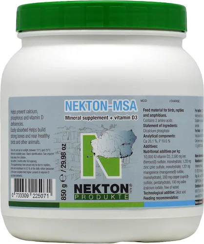Vista 9 de Nekton -MSA Suplemento mineral de alto grado para mascotas 40gm