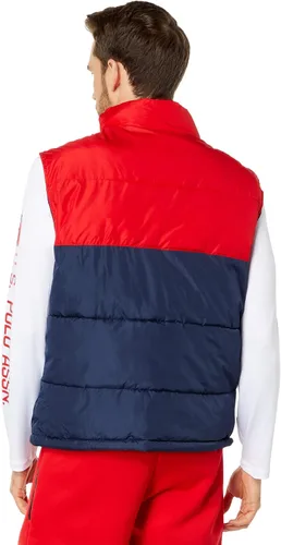 Vista 2 de U.S. POLO ASSN. Chaleco acolchado con bloques
