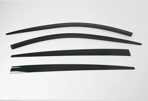 Vista 2 de Visera lateral teñida de humo para ventana, protección de ventilación de lluvia y sol, 4p, compatible con Stinger 2023