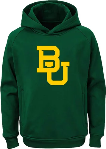 Vista 18 de NCAA Youth 8-20 Team Color Performance Primary Logo Sudadera con capucha Aburn Tigers Armada