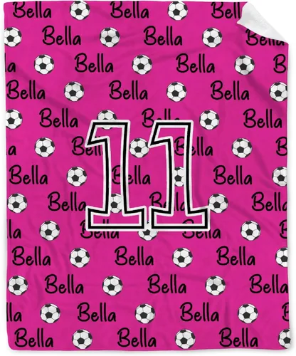 Vista 13 de Manta de fútbol para niñas, regalos de fútbol para niñas y niños, manta de franela de forro polar suave y cálida para niñas, regalos de fútbol