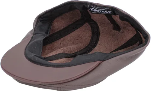 Vista 6 de Gatsby Ivy Collection Classic Newsboy Cabbie Applejack - Gorras de cuero